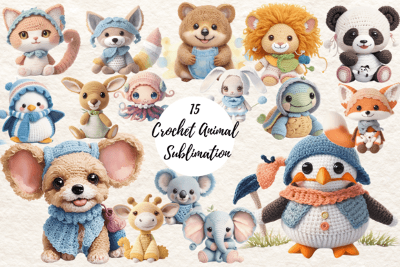 Crochet Animal Sublimation: A Designer's Creative Toolkit