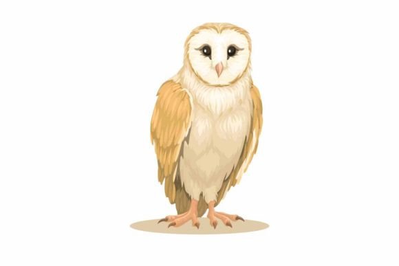The Visual Storytelling Power of Owl Bird Animal Realistic Illustration